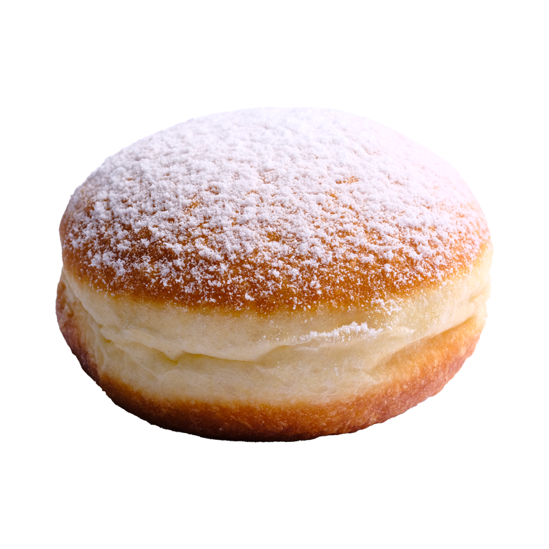 Krapfen zuccherato Dolciaria Expo Food – soffice, dorato e irresistibile per colazioni italiane golose